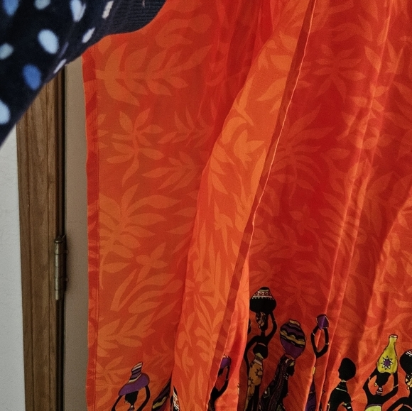 Meetu Magic Kaftan, Caftan, Swim cover, tribal pattern, boho, swimsuit, vacation - Picture 3 of 7